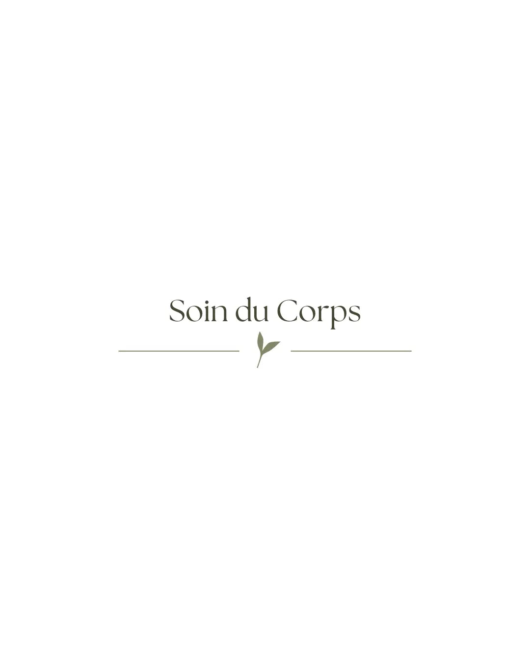 Soin du Corps