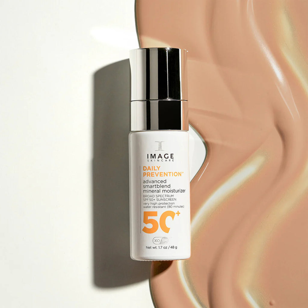 Crème Hydratante Minérale Avancée Smartblend FPS 50 Image Skincare – Protection solaire minérale Maison Épiderme Sainte-Hyacinthe