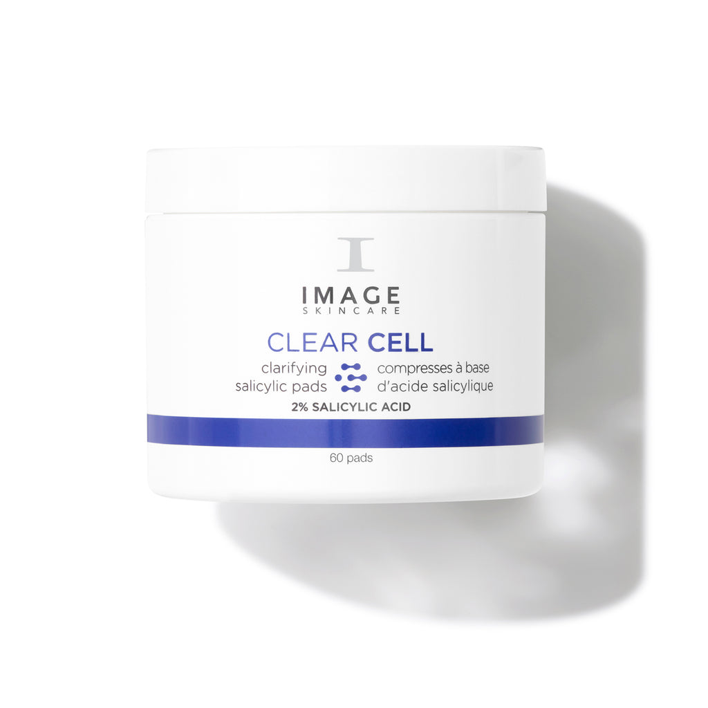 Compresses à base d’Acide Salicylique CLEAR CELL Image Skincare – Soin purifiant anti-imperfections Maison Épiderme Sainte-Hyacinthe