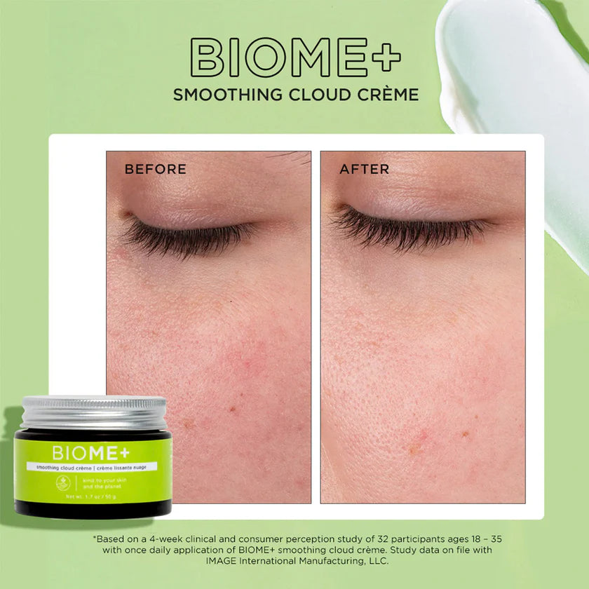 Crème Lissante Nuage BIOME+ Image Skincare – Soin hydratant apaisant Maison Épiderme Sainte-Hyacinthe