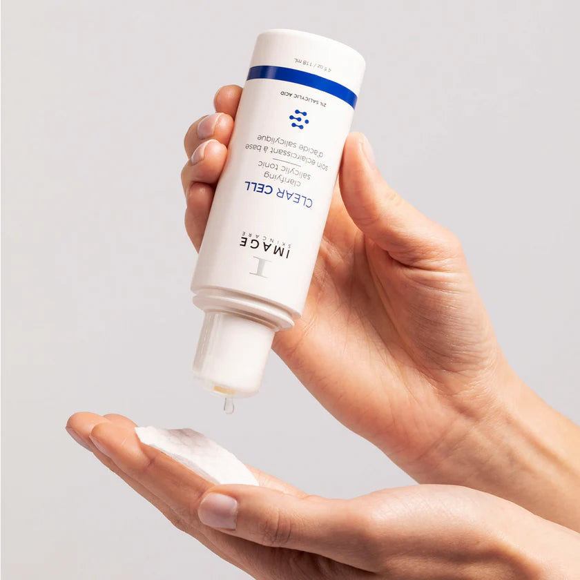 Soin Éclaircissant à base d’Acide Salicylique CLEAR CELL Image Skincare – Sérum anti-imperfections purifiant Maison Épiderme Sainte-Hyacinthe